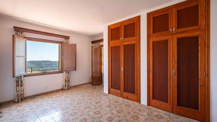 Grundstück mit Haus und Blick auf das Meer zu verkaufen in Galilea, Mallorca