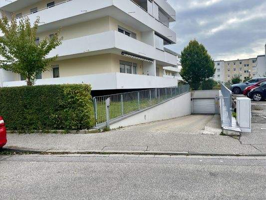 Aussenansicht zur Tiefgarage