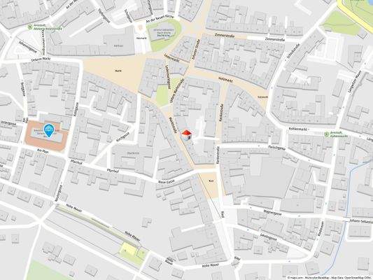 Geolyzer Kartenausschnitt