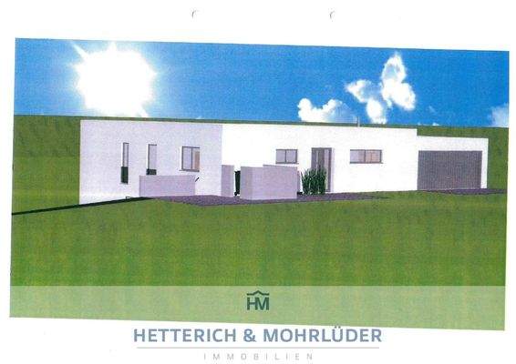 Mögliche Hausplanung_Straßenansicht von links