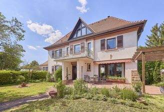 Hausansicht vom Garten