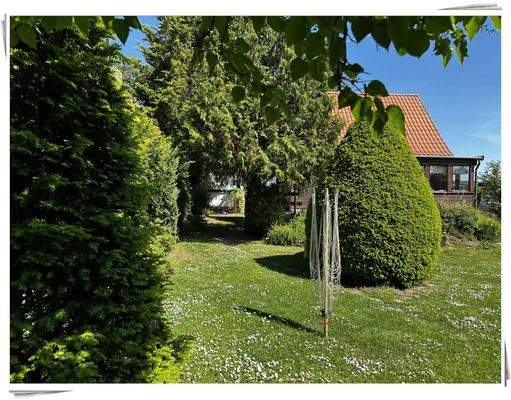 südl. Grundstücksblick