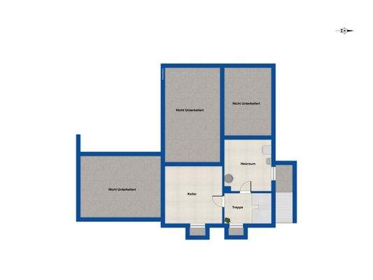 Grundriss - Kellergeschoss