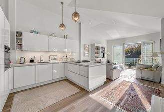 Küche und Wohnbereich