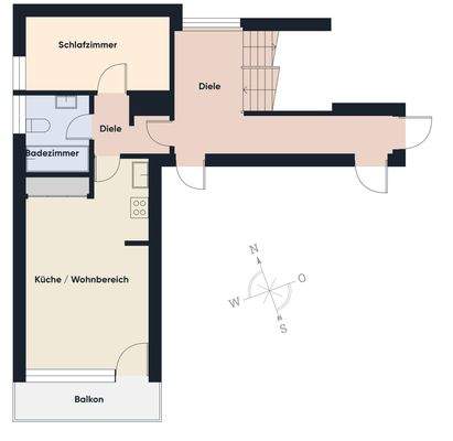 Grundriss ohne Maßstab