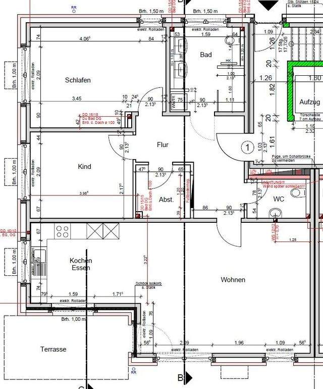 Lingen - Darme, Geräumige 3 ZKB (102 m²) Erdgeschosswohnung mit Garten zum 01.09.2026 zu vermieten - Foto 4