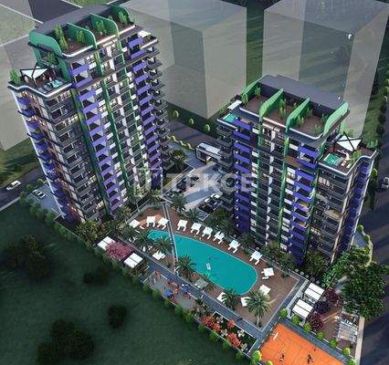 Investment 2-Bedroom Apartments in Mersin Mezitli
