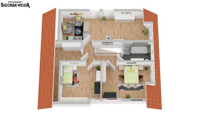 Grundriss Dachgeschoss