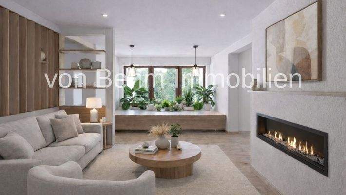 V008-2026_Diele mit Indoorgaden und Kamin_rend