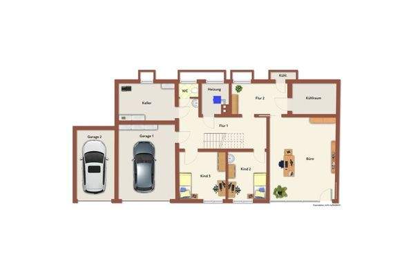 Grundriss-Untergeschoss