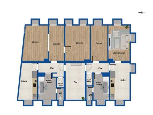 Grundriss 3. Obergeschoss