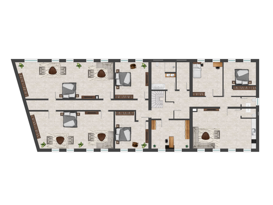 Grundriss - Obergeschoss (Wohnhaus)