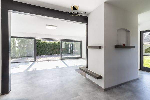 Blick in den Wohnbereich