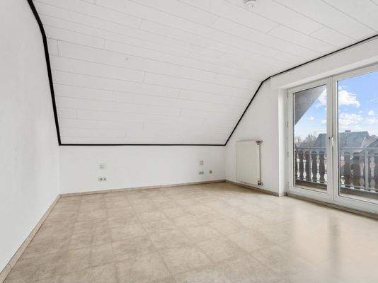 Schlafzimmer OG mit Balkon