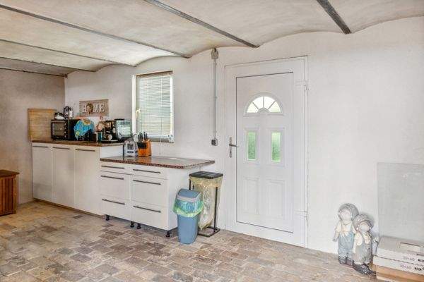 Aussenküche in der Remise