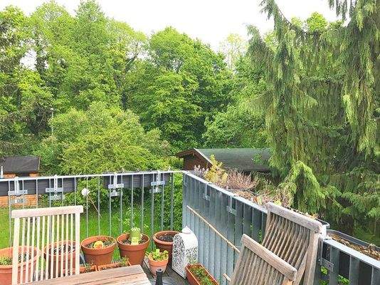 Sonnniger Süd-Balkon