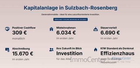 Sulzbach Rosenberg Wohnungen, Sulzbach Rosenberg Wohnung kaufen