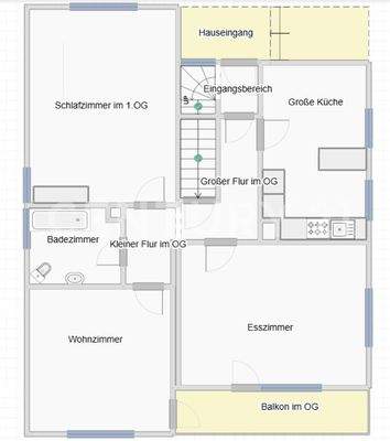 Grundriss Erdgeschoss
