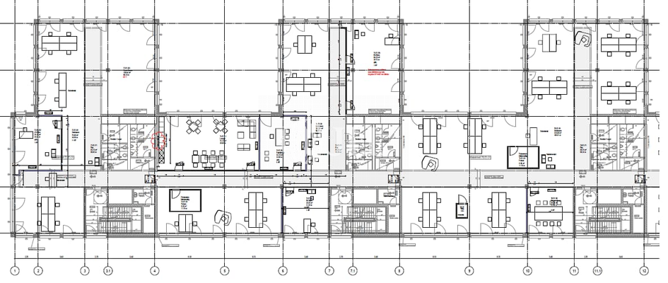 Grundriss 1.OG Nr.72-74