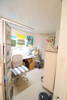 Bürobereich im Flur im 1. OG