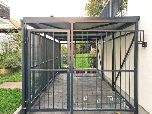 Abgeschlossene Fahrradbox