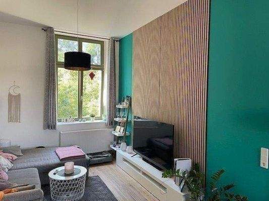 Wohnzimmer/Küche Wohnung im OG (3)