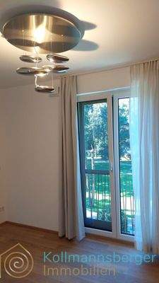 Blick vom Schlafzimmer in den *Ortenauer Park*