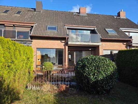 schöner Gartenbereich