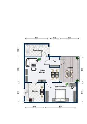 Grundriss Nebengebäude