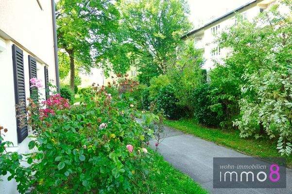 gepflegter Außenbereich  