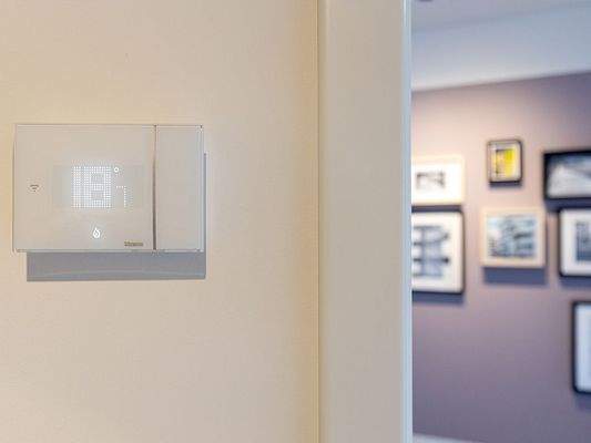 Wohnbeispiel-Digitale Thermostaten