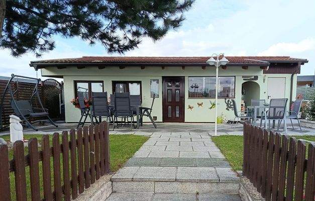 Blick Haus Obere Terrasse