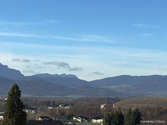 Weitblick in die Berge
