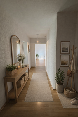 Flur - virtually staged