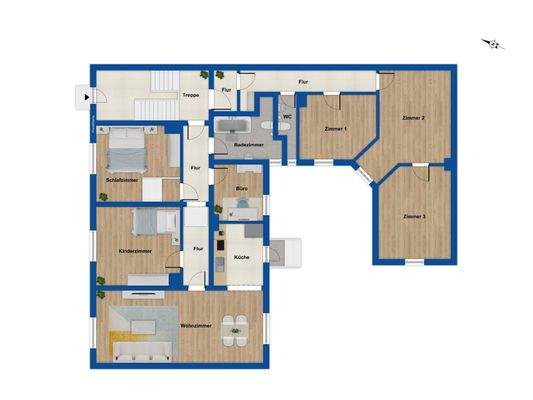 Grundriss Erdgeschoss