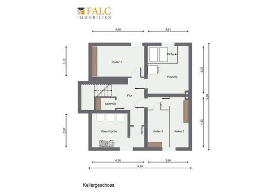 Grundriss Keller