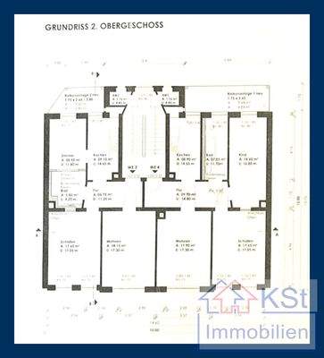 1. Grundriss 2 Obergeschoss