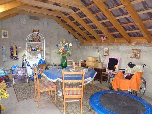 Dachgeschoss Werkstatt