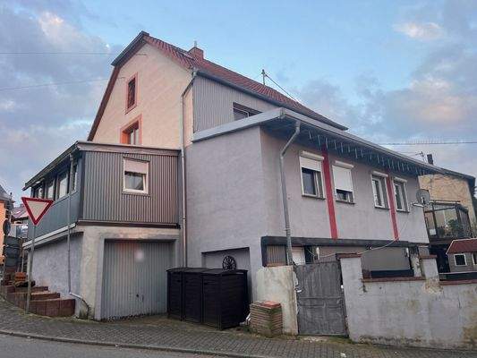 Hausansicht seitlich 