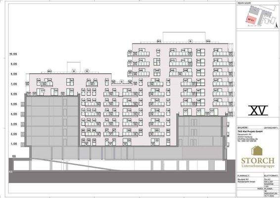 Baufeld XV Nordausrichtung-Innen
