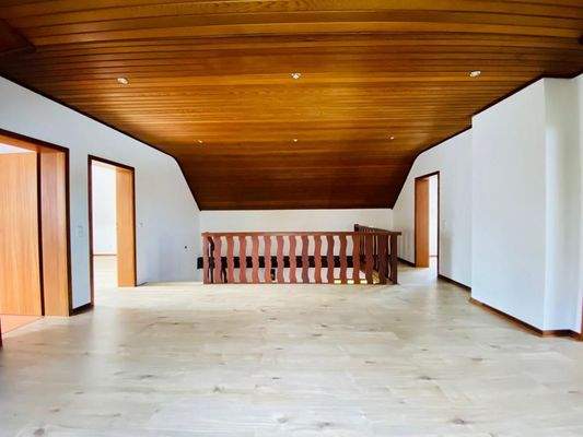 Galerie im Obergeschoss