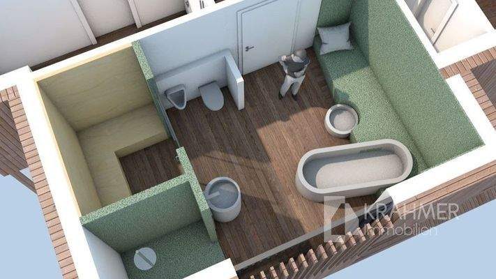 Visualisierung Haupthaus SPA