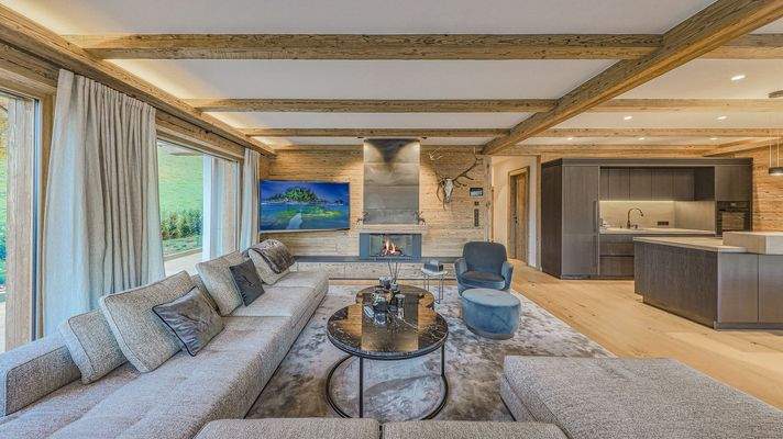 KITZIMMO-Luxuswohnung mit Pool in Toplage kaufen - Immobilie Jochberg.