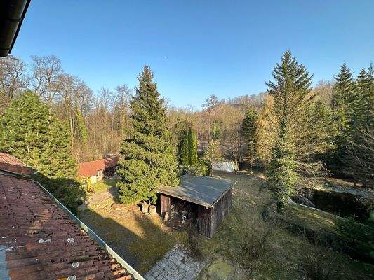 Aussicht aus Dachgeschoss