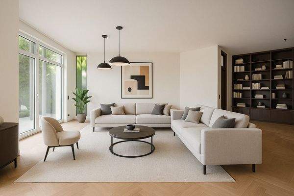 Visualisierung Wohnzimmer