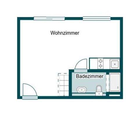 Grundriss Skizze 3. OG