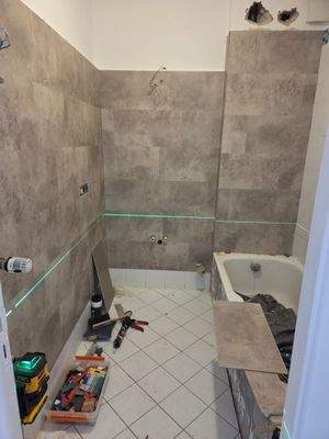 Bad noch in Fertigstellung