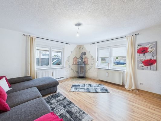 Wohnzimmer mit Kaminoffen