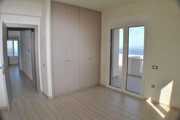 Kreta, Ammoudara: Moderne Villa mit atemberaubender Aussicht in Stadt- und Strandnähe zu verkaufen