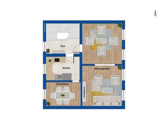 Grundriss Haupthaus - OG